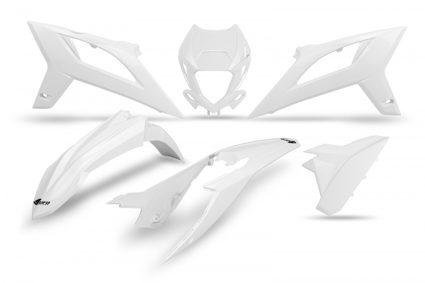 Kit Plastiche bianco per Beta RR RACE 2T 250 - RR RACE 2T 300 - RR RACE 4T 350 - RR 4T 400 - RR 450 - RR RACE 2T 125 - RR RA...